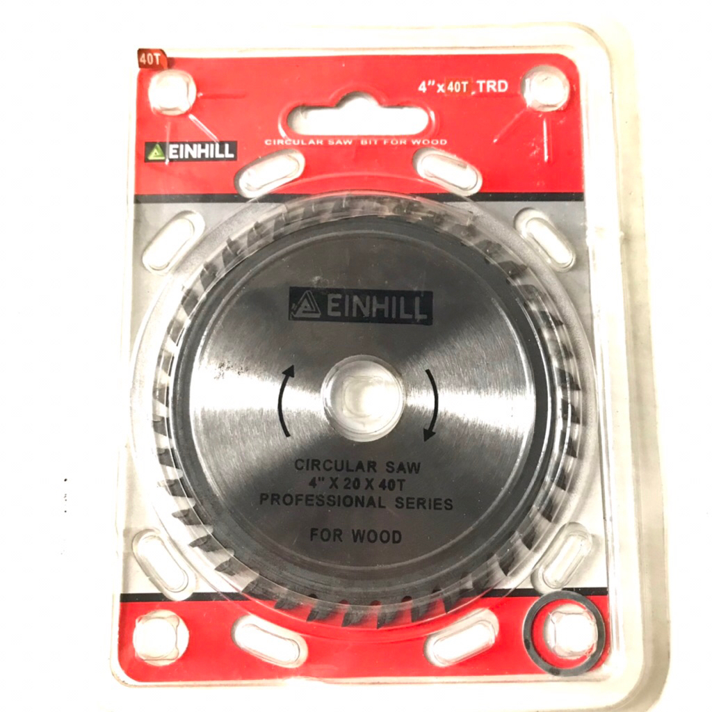 Pisau Potong Kayu/Circular SAW 4”x40T Einhill
