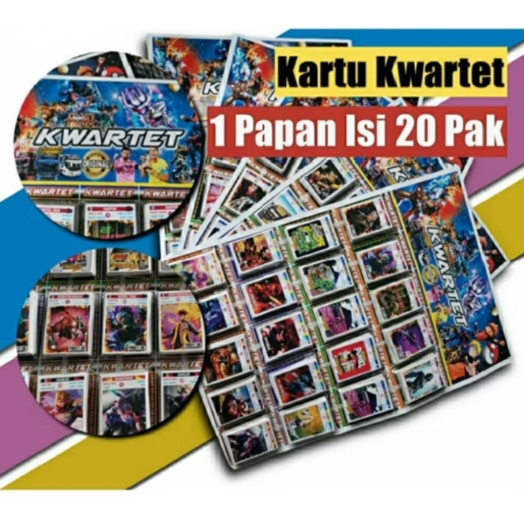 KARTU GAMBARAN KWARTET  GAMBARAN KARTU MAINAN KWARTET GAMBARAN MAINAN UMBUL MAINAN JADUL MAINAN VIRA