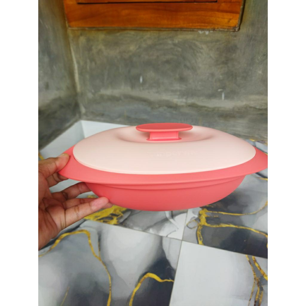 baru new blossom bloomia wadah saji guava 1,1 liter tupperware