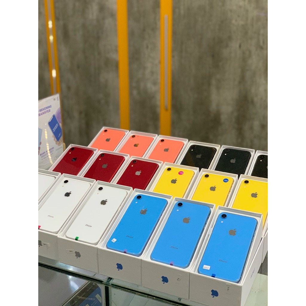 IPHONE XR 64GB 128GB SECOND ORIGINAL NORMAL 100% BERGARANSI