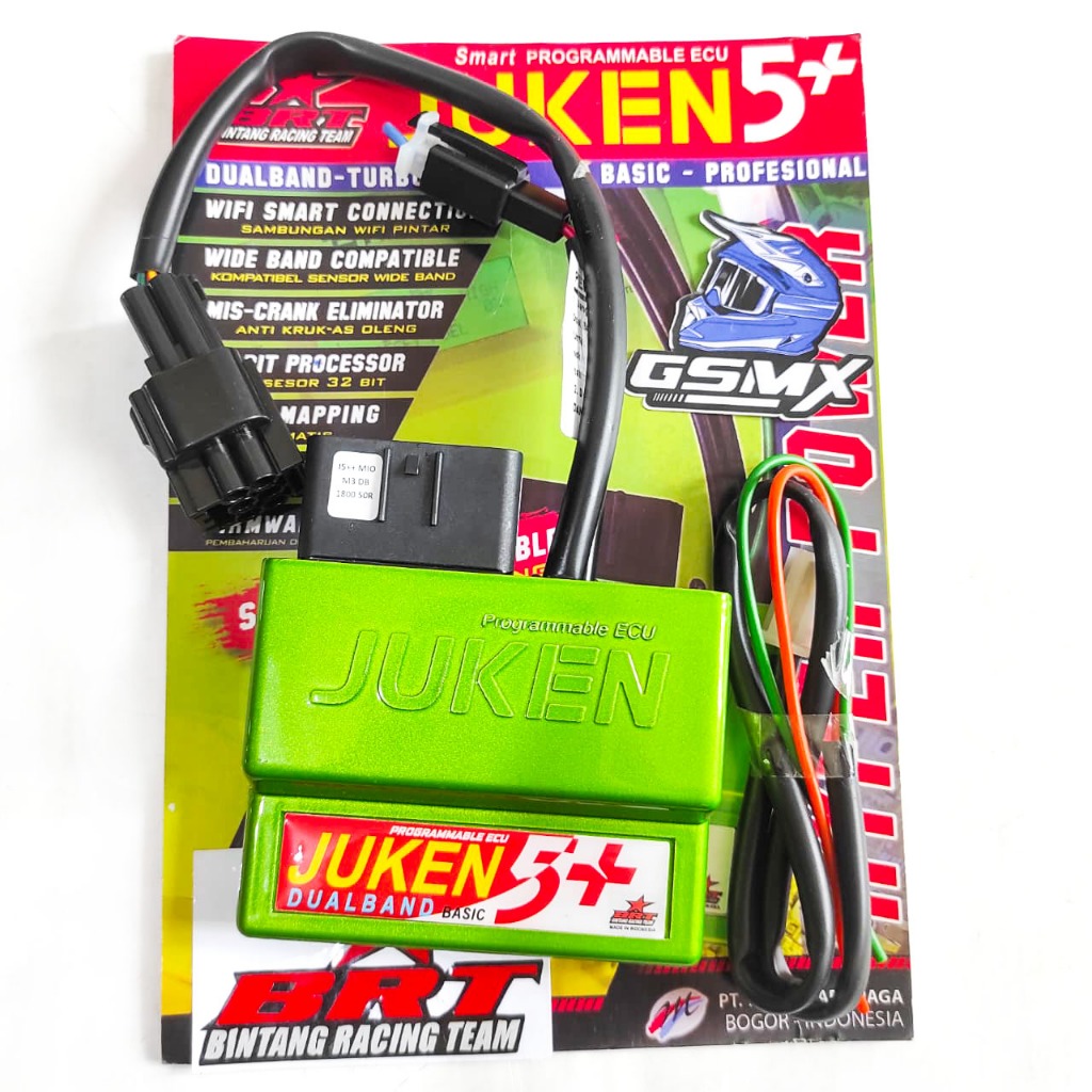 ECU JUKEN 5++ JUKEN BRT MIO M3 SOUL GT 125 PIN 24 DUALBAND