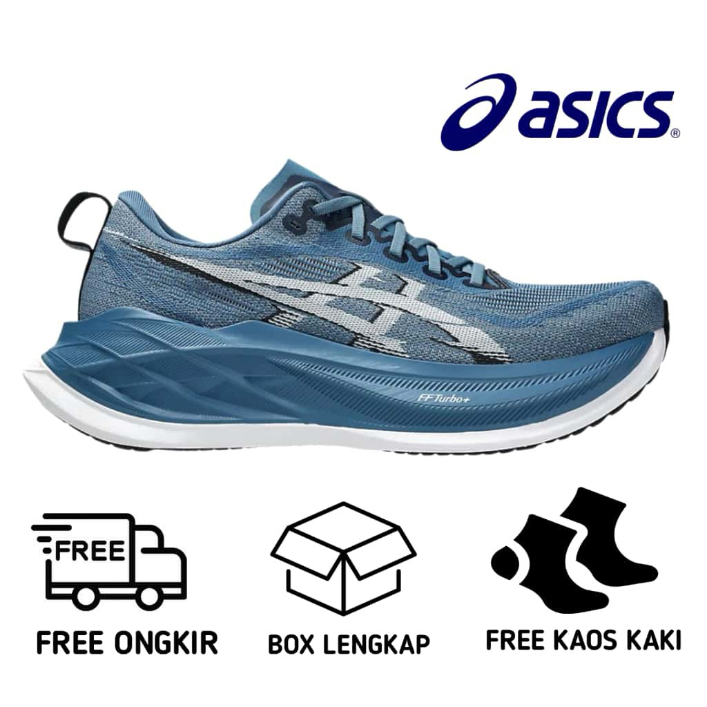 Sepatu Olahraga Lari ASCS SUPERBLAST 2 Sepatu Lari Pria Original