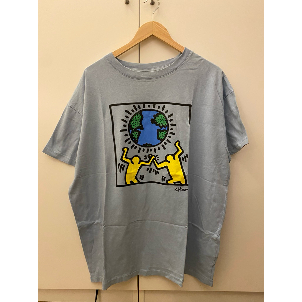 Uniqlo UT Keith Haring Graphic T-shirt Blue
