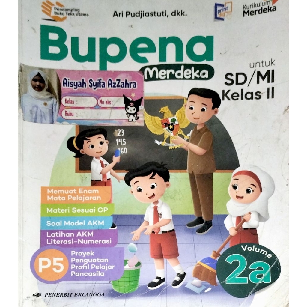 BUPENA 2A ( SD KELAS 2 ) - Kurikulum Merdeka
