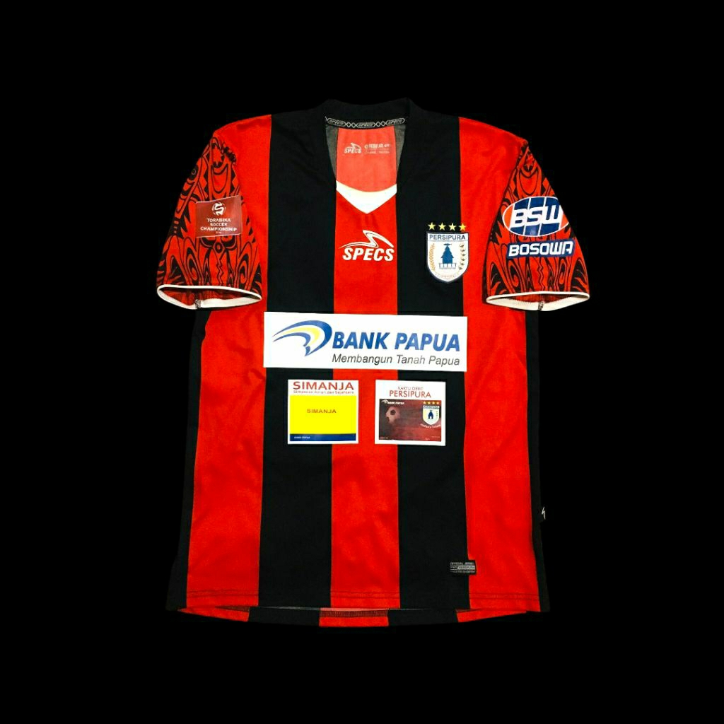 Original jersey Persipura Jayapura juara tsc 2016 size M