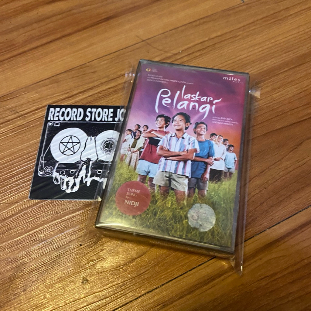 kaset soundtrack laskar pelangi