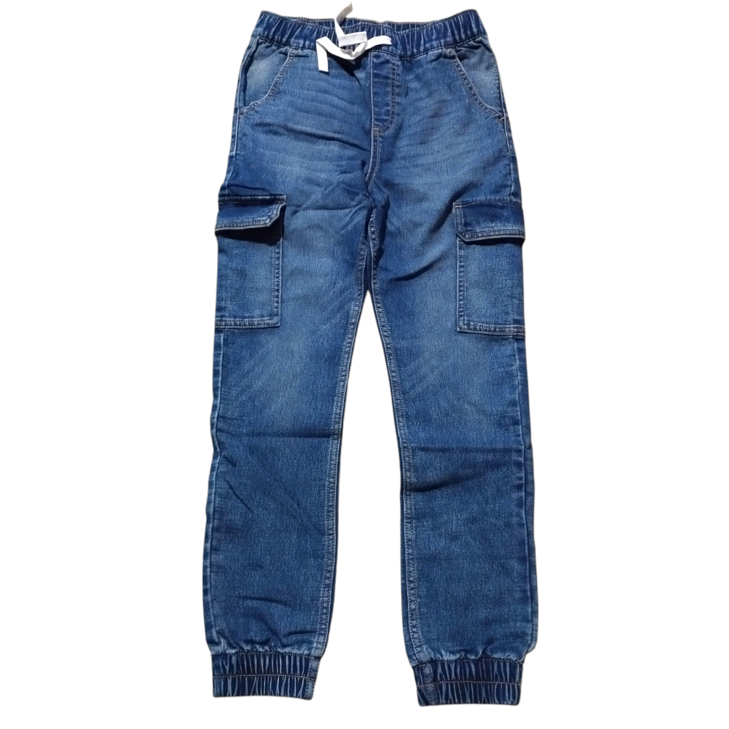 ANKO 10 TAHUN Denim Cargo Joggers