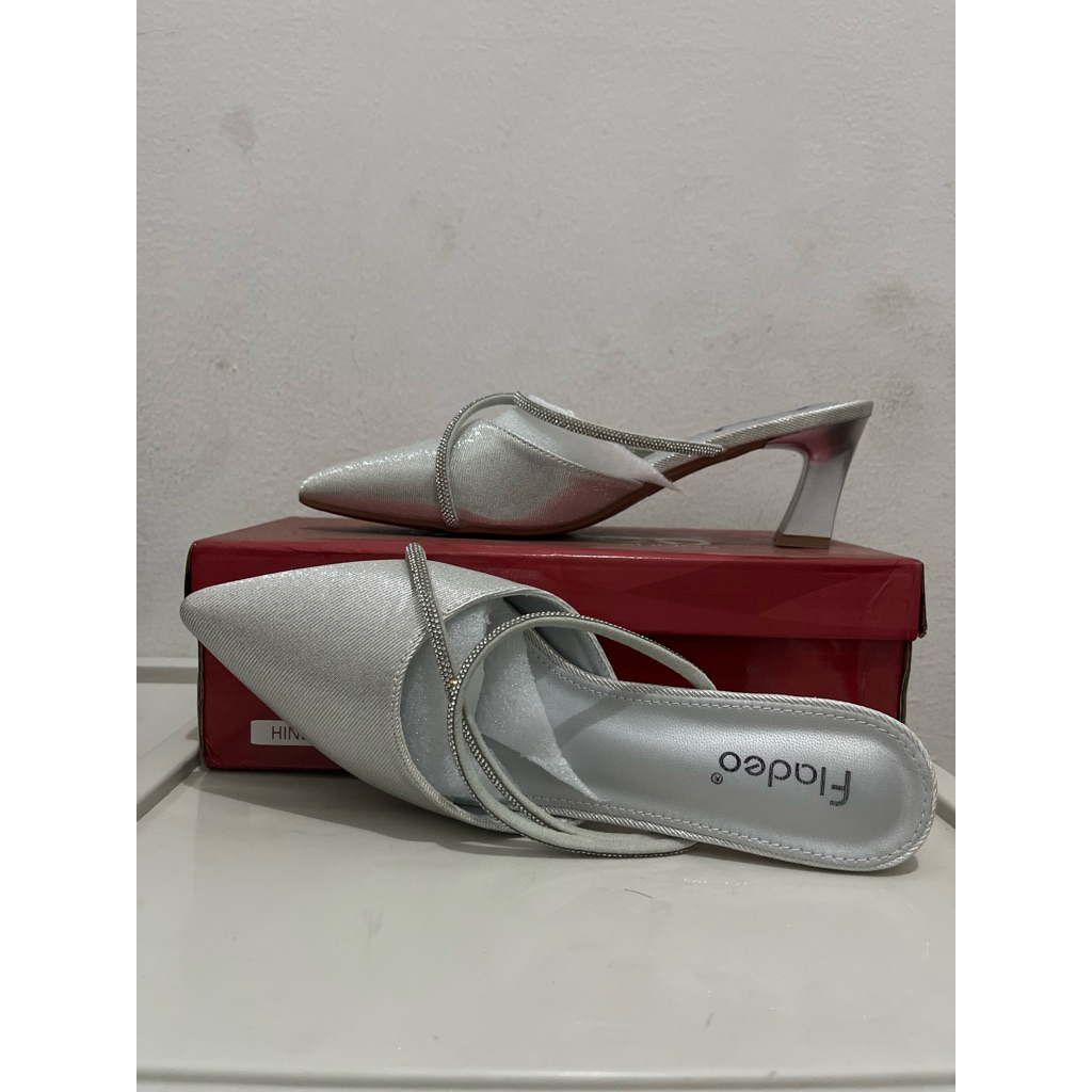 Mules Sandal Pesta Fladeo