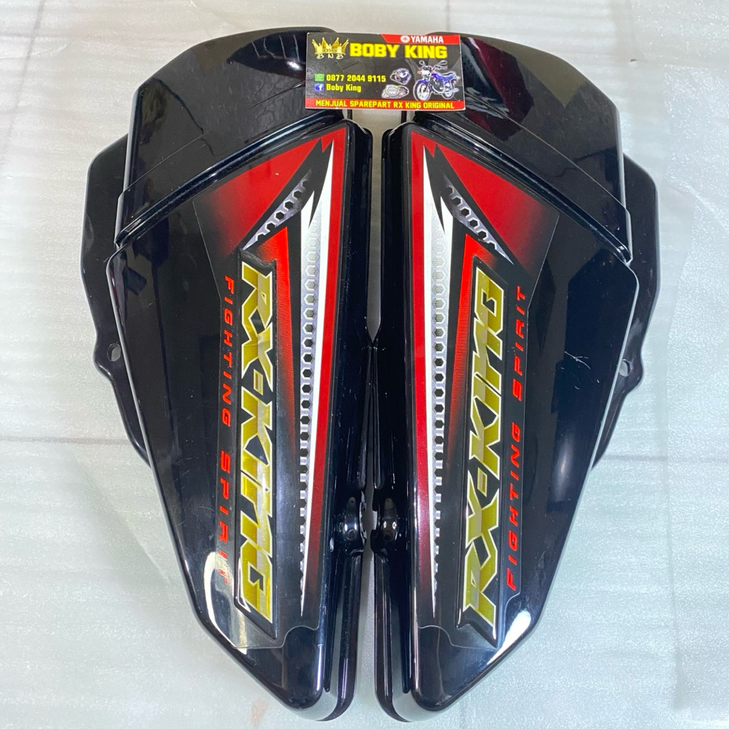 BOX DOP AKI SET RX KING 2008 MERAH ORIGINAL YAMAHA