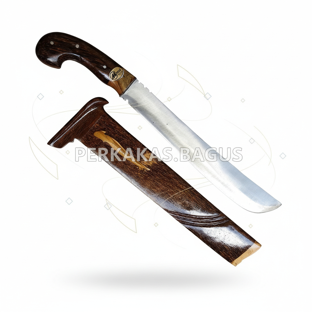 Golok Aren Baja 30cm – Serbaguna Tebasan Dapur, Kebun, Outdoor