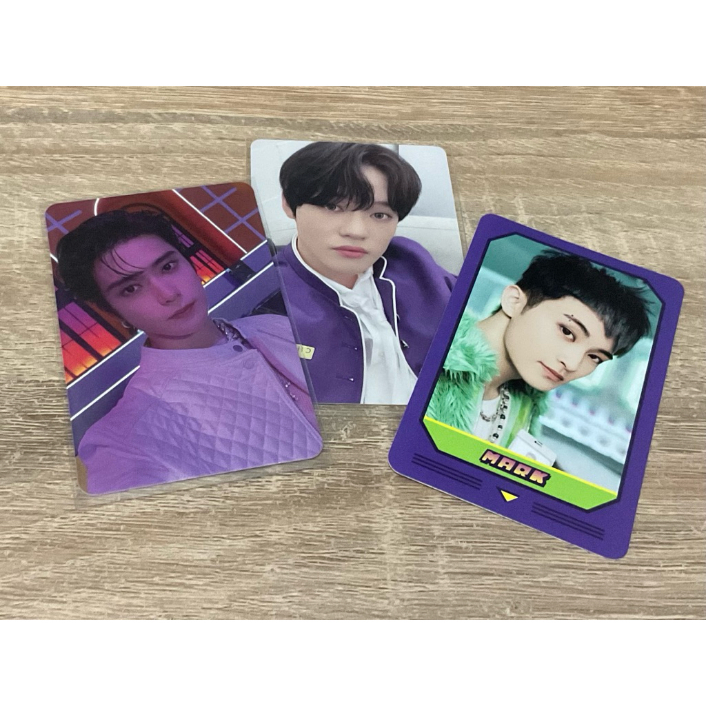 nct photocard jaehyun change and mark set semua