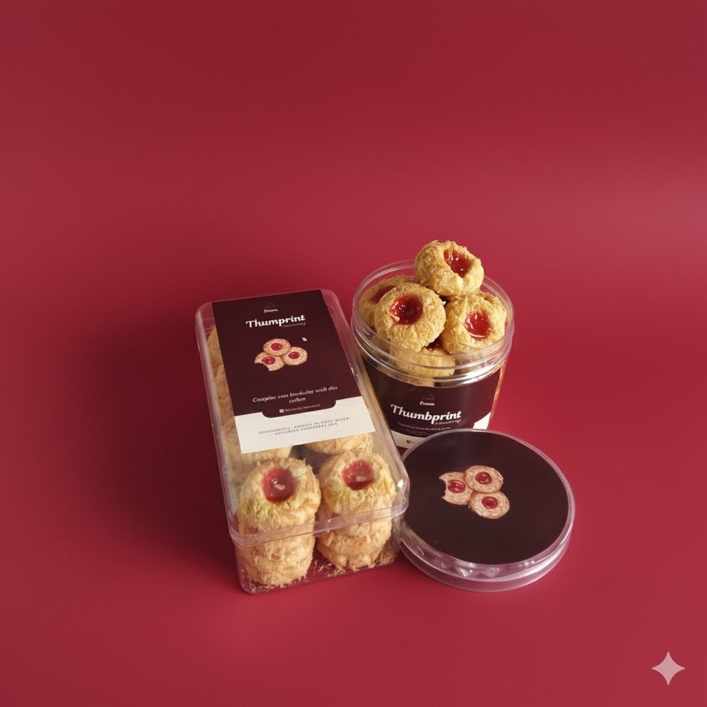 Thumbprint strawberry