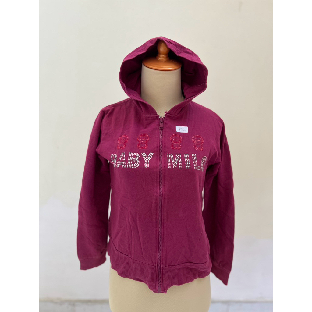 Hoodie jacket baby milo - Purple