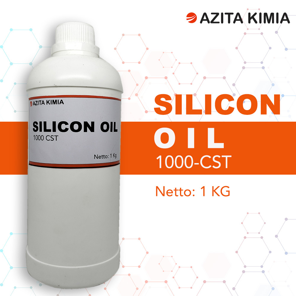 Silicon Oil 1000-CST dimethicone Cairan Silikon Semir Ban 1 Kg Matapel