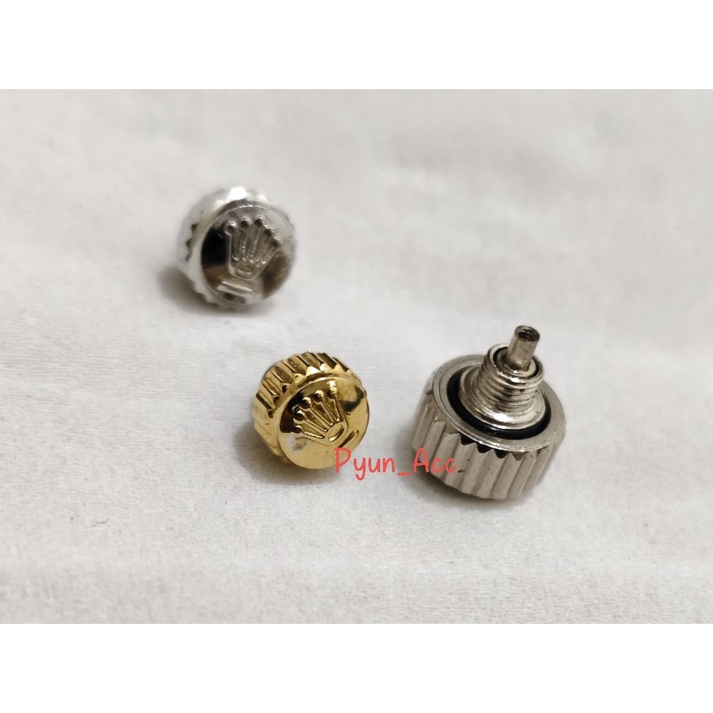 Putaran jam tangan Knop Rolex crown watch