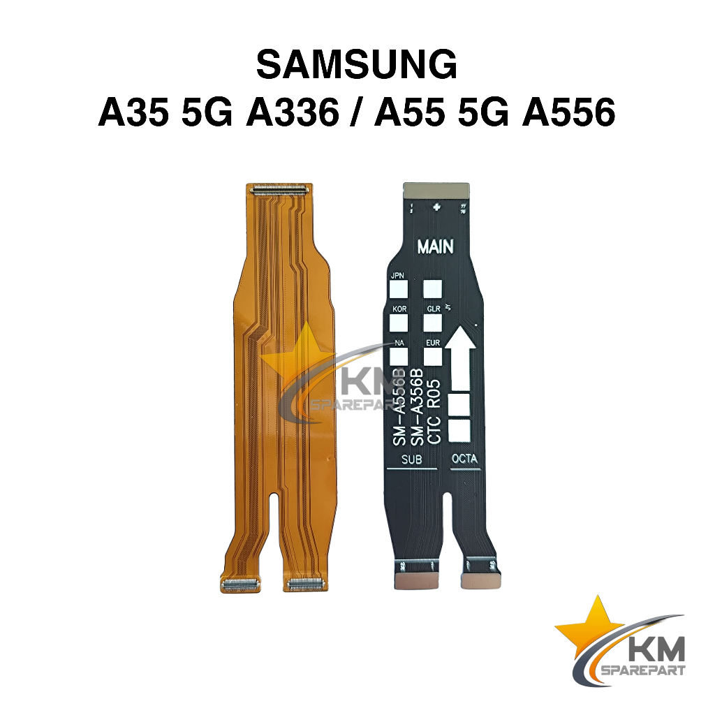 Flexible Mainboard Samsung A35 5G A55 5G A336 A556 Flexi Penghubung Mesin