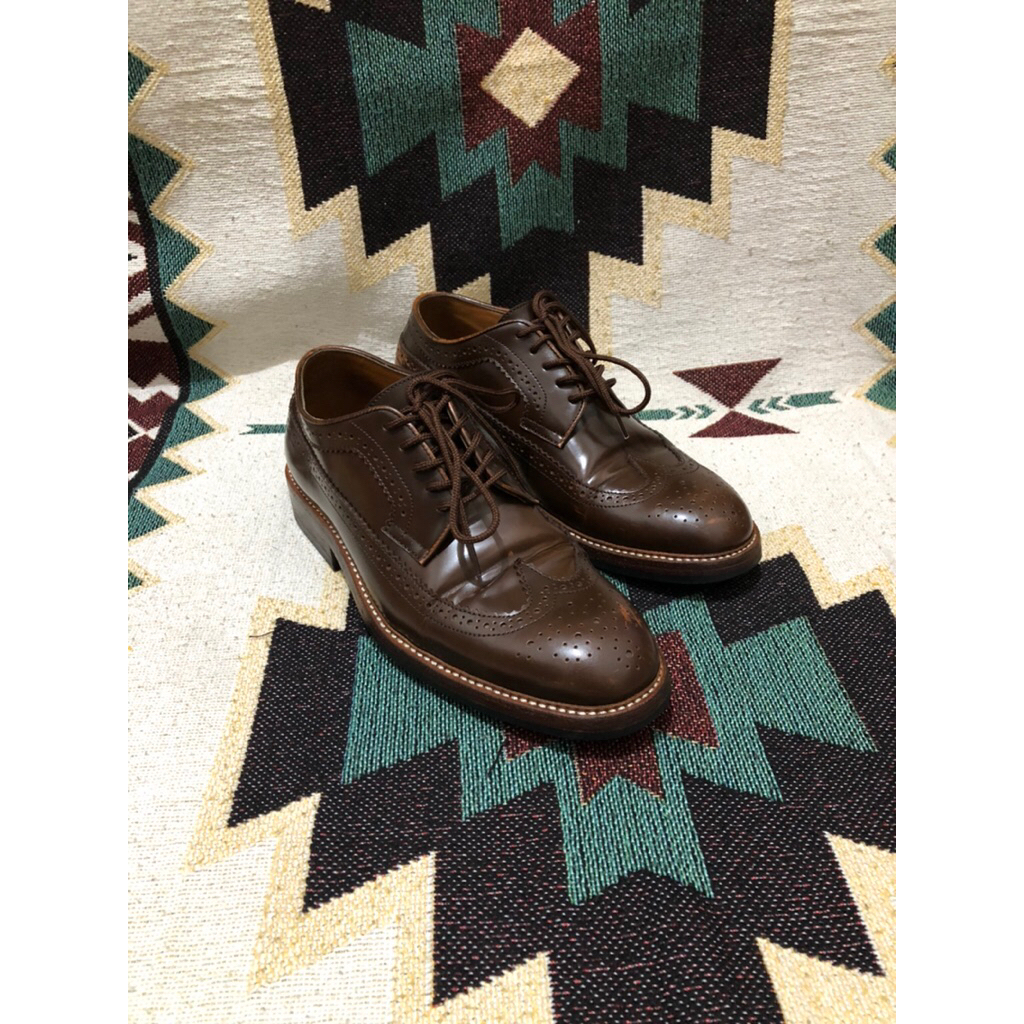 (HARGA NET / PAS) JUNKARD COMPANY WINGTIP BROWN SIZE 44 DRESS SHOES / BOOTS / LOKAL BOOTS / SEPATU B