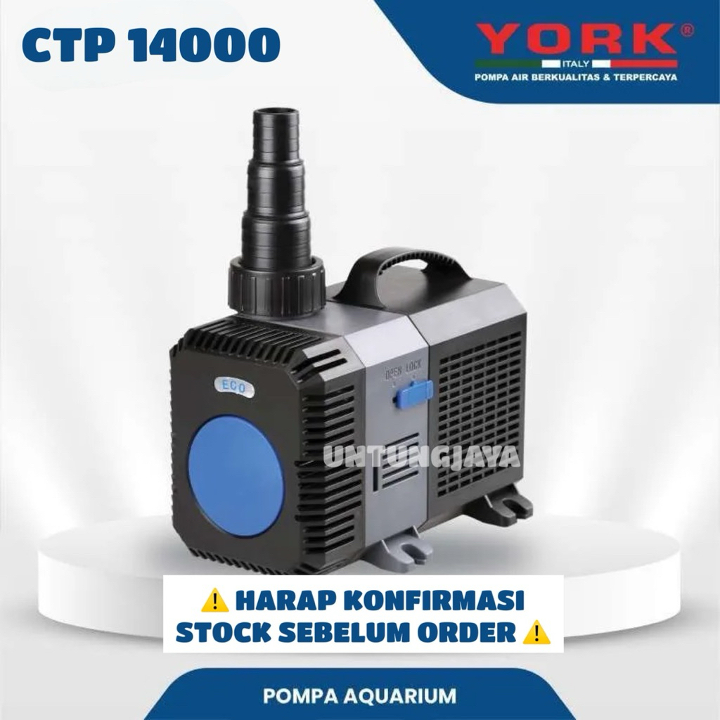 POMPA CELUP AKUARIUM YORK CTP 14000 // POMPA SUBMERSIBLE AQUARIUM YORK CTP 14000 // JUAL POMPA YORK 