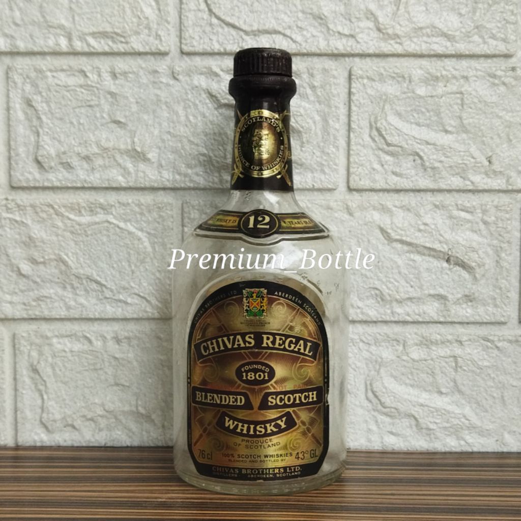 Botol Kosong Chivas Regal 12 Years 760ml