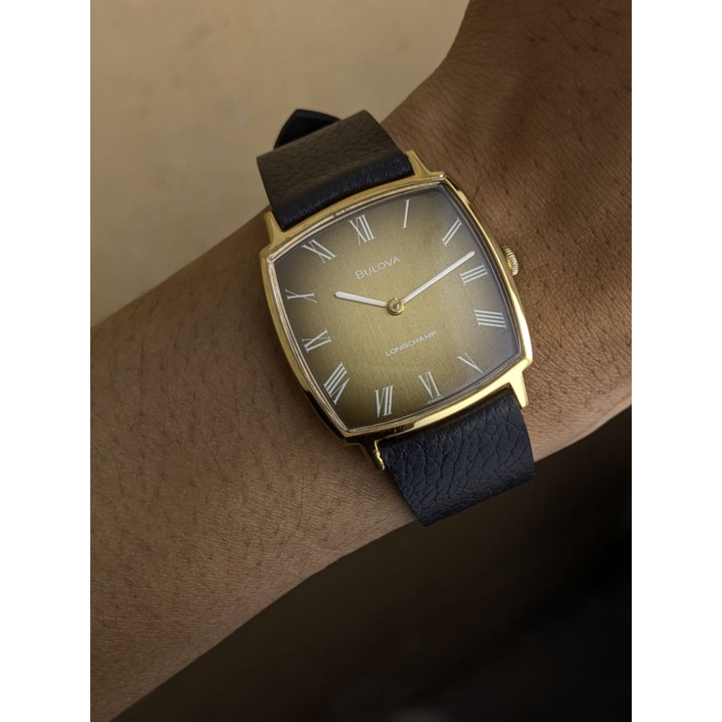 Jam Tangan Bulova Manual Winding or Jam Tangan Vintage Bulova TV Shape