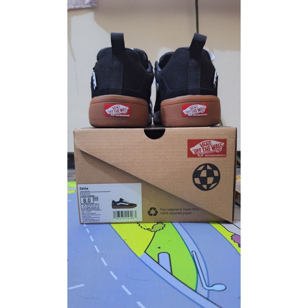 VANS ZAHBA BLACK GUM