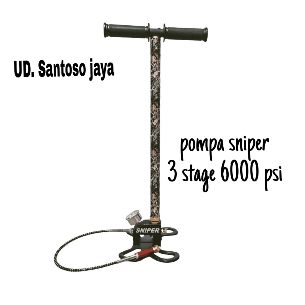 POMPA PCP SNIPER 3 STAGE 6000 PSI, POMPA SNIPER 6000PSI KAKI KUPU KUPU,POMPA SNIPER 100%