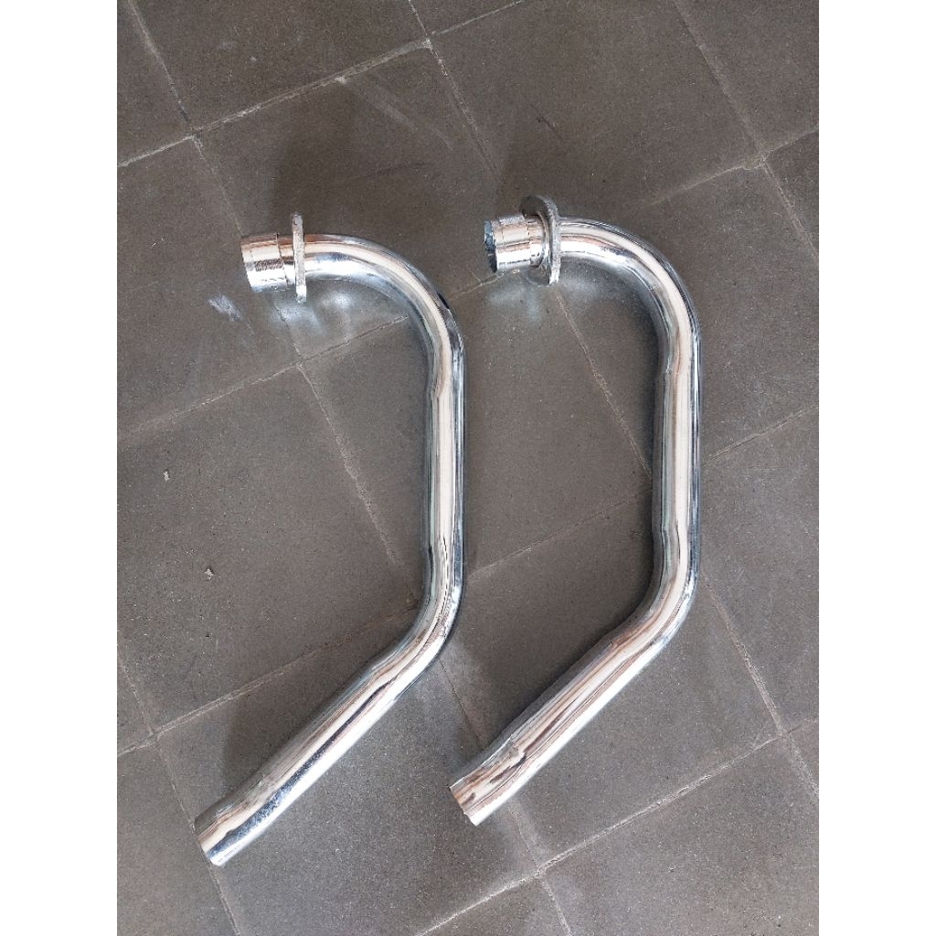 Leher baru potongan bawaan knalpot CB100 & CB 125 & GL 100 & GL PRO)