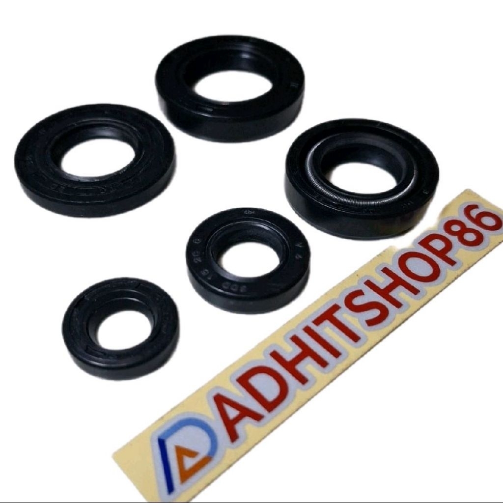 SIL KIT YAMAHA V75 V80 SIL SEAL MESIN V75 V80 SIL KRUK AS V75 V80