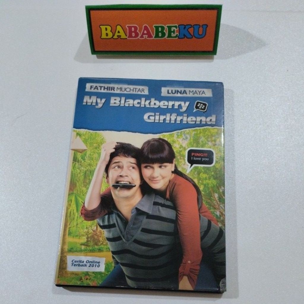 VCD original Indonesia My BlackBerry Girlfriend bekas