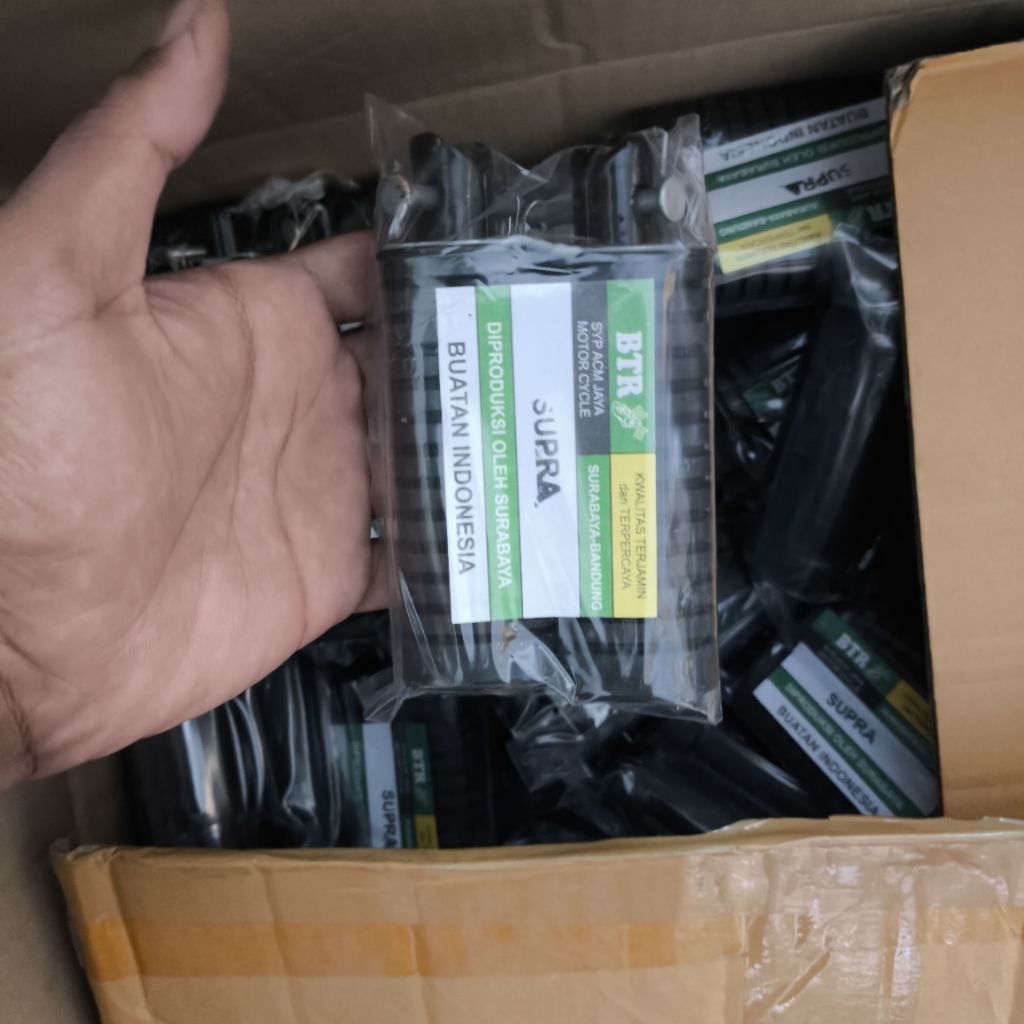 Fostep karet Supra tebal postep belakang Supra fit lama Supra x Supra 125