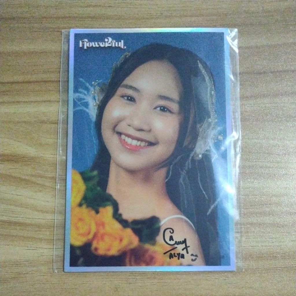 Photoprint Alya Amanda Flowerful Official JKT48