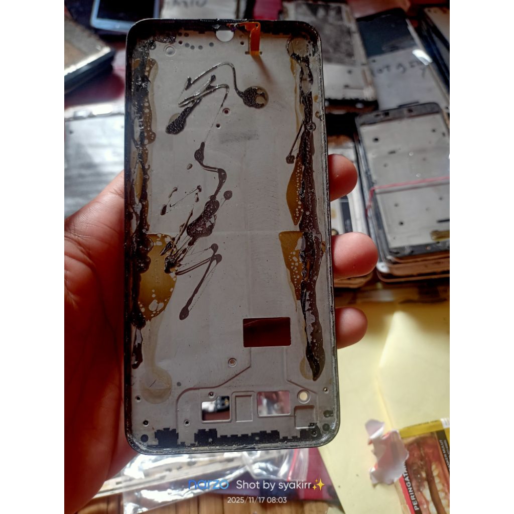 frame tatakan lcd Vivo y12 normal ORI copotan