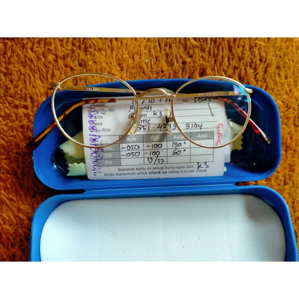 plv kacamata minus silinder