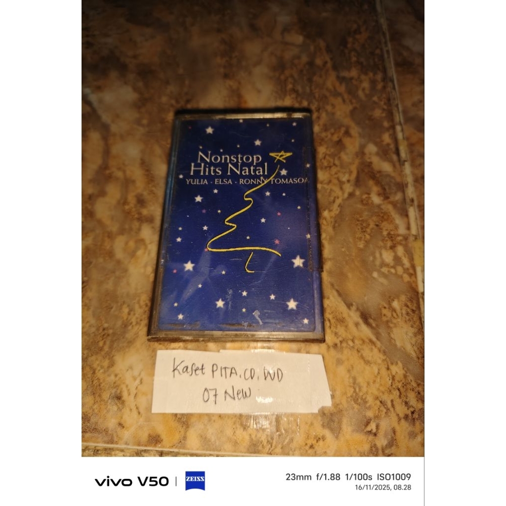 Kaset Pita - Nonstop Hits Natal Yulia - Elsa - Ronny Tomasoa