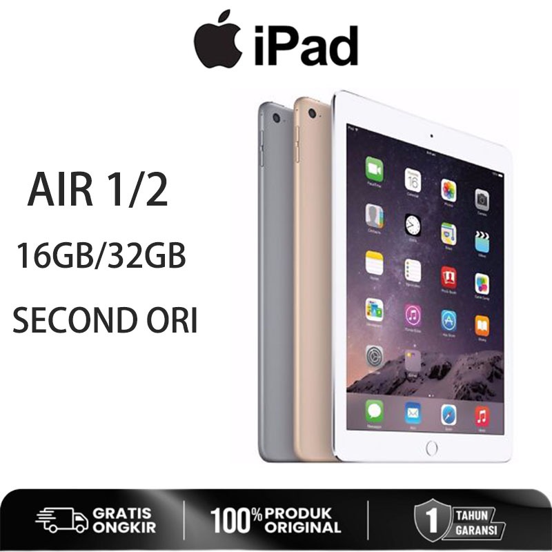 COD APPLE Ipad Air 2  9,7" 64GB Wifi Only Kondisi Mulus  SECOND ORIGINAL Air1