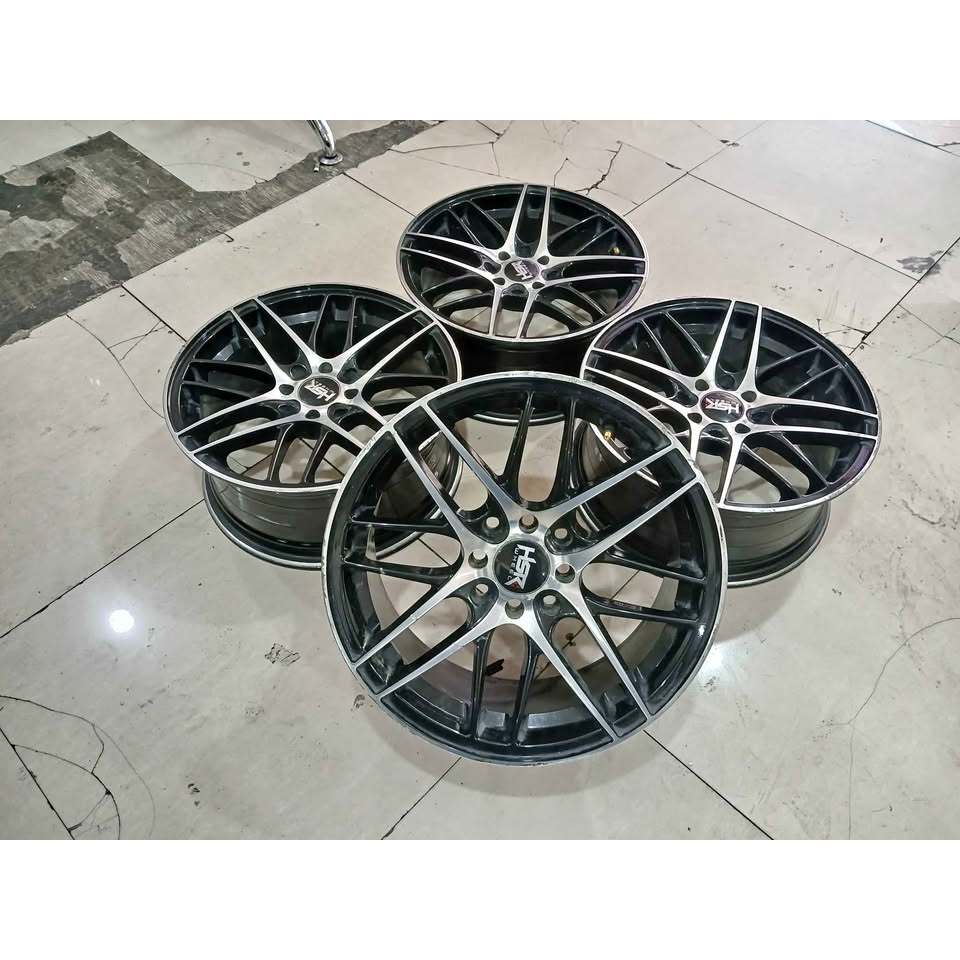 Velg bekas hsr KOLI HSR R16 lebar7 pcd8X100