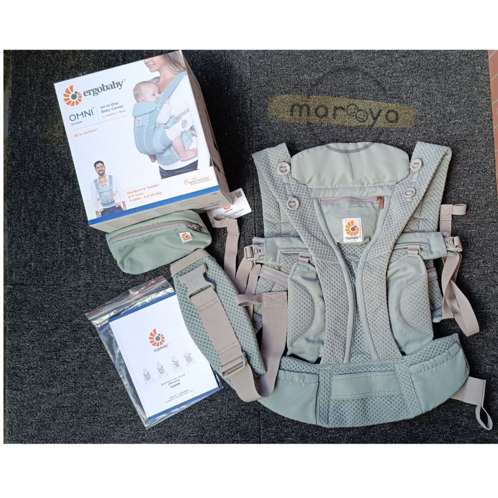 Preloved Ergobaby Omni Breeze Sage Green