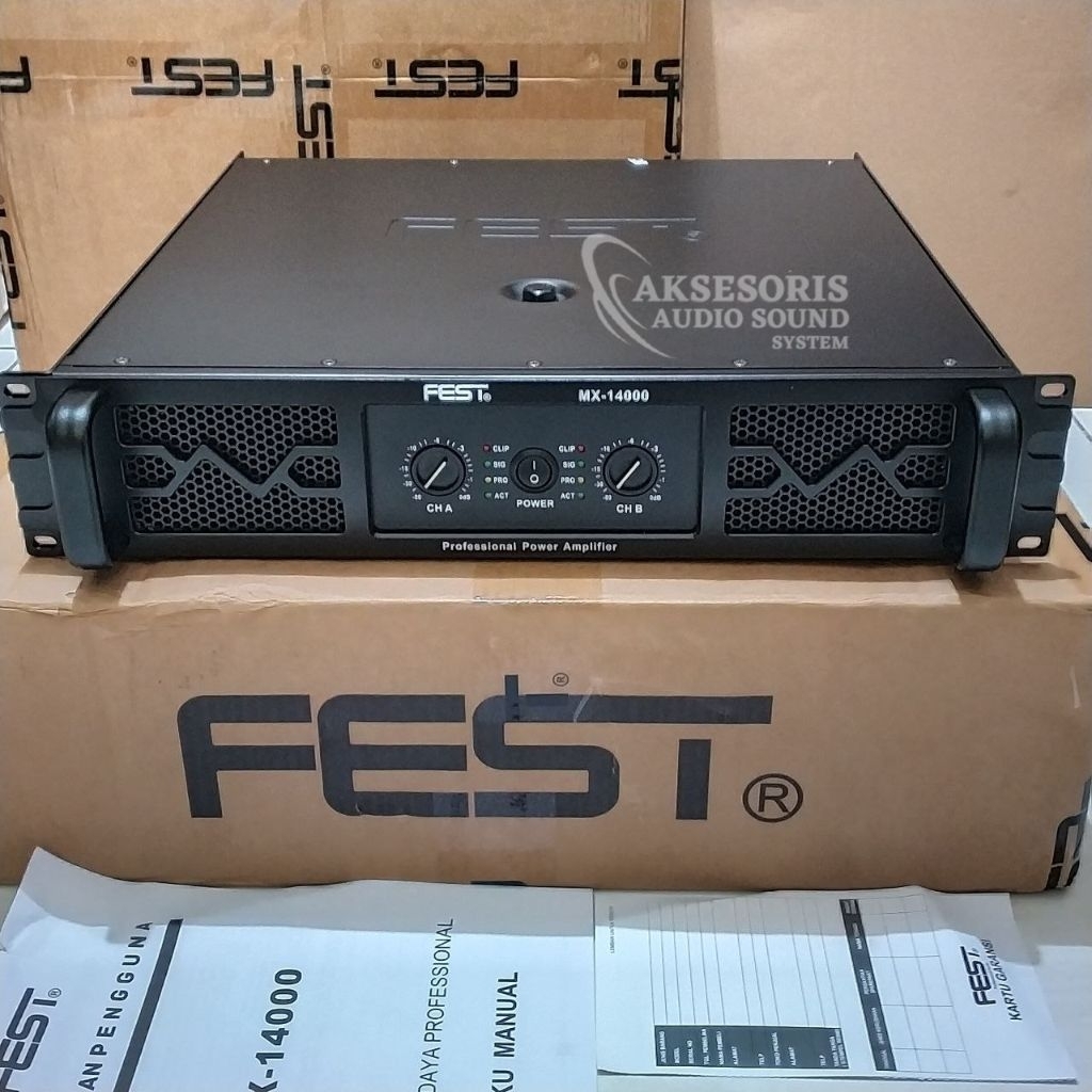 Power FEST MX 14000 2x1400 Watt Kualitas Bagus