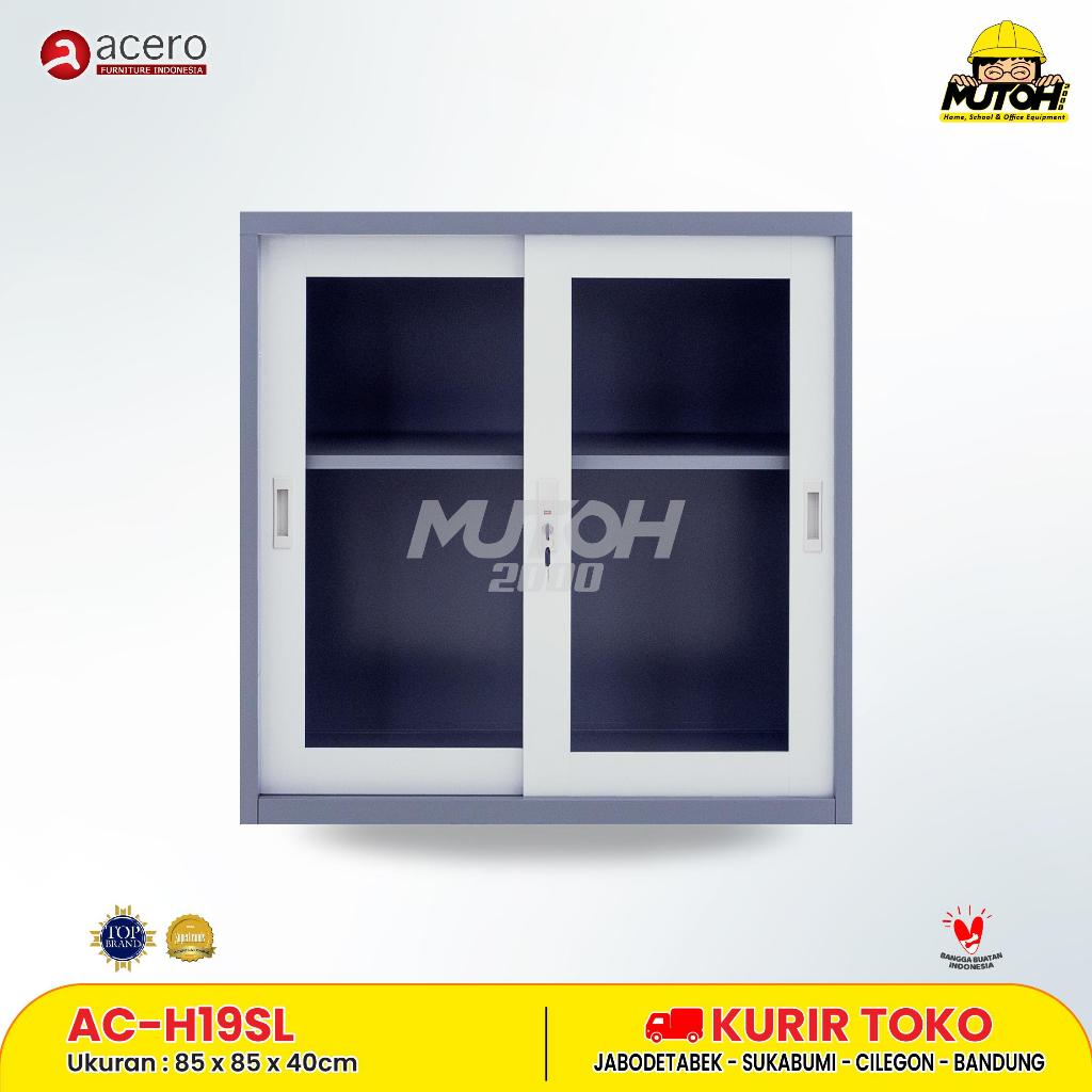 LEMARI ARSIP BESI PENDEK ACERO AA-H19SL