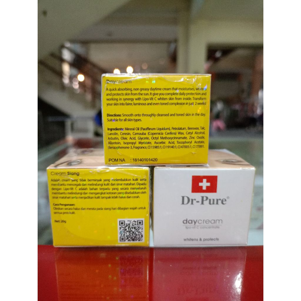 Dr Pure - Day Cream Cream Pagi Original BPOM
