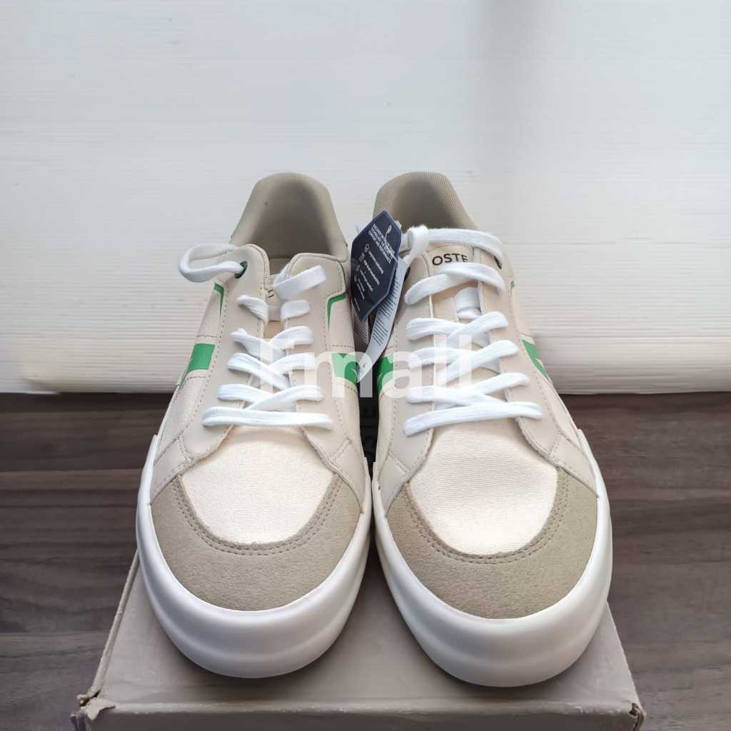 Lct11 Lacoste Original . warna white . sepatu tali sneaker