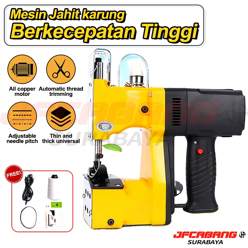 Mesin Jahit Karung Portable/Original Mesin Jahit Karung / Portable Bag Closer / Kantong Goni Terbaik