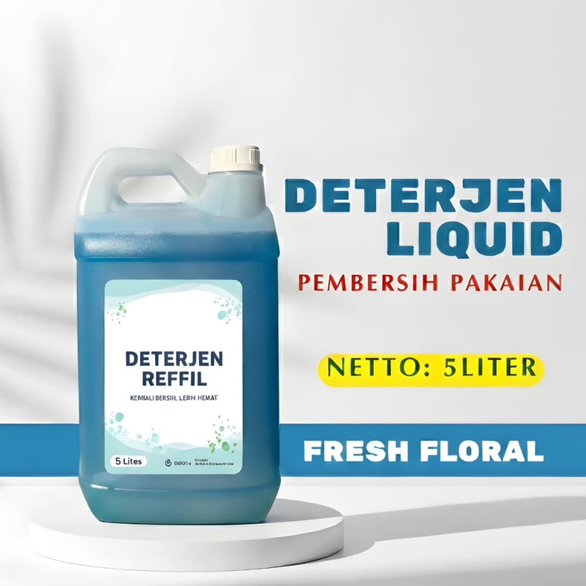 Deterjen laundry  5 liter refill
