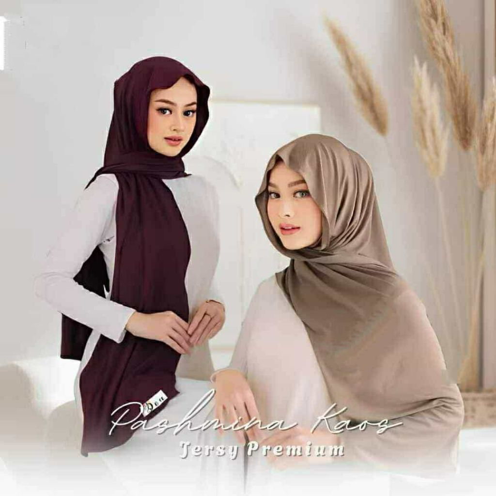 Hijab Pasmina Berbahan Rayon Viscose Dengan Karakter Kain Yang Lembut