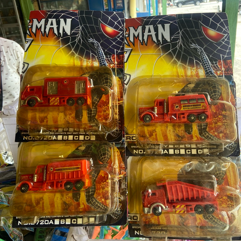 ROBOT PEMADAM KEBAKARAN MAINAN ANAK MOBIL TRUK