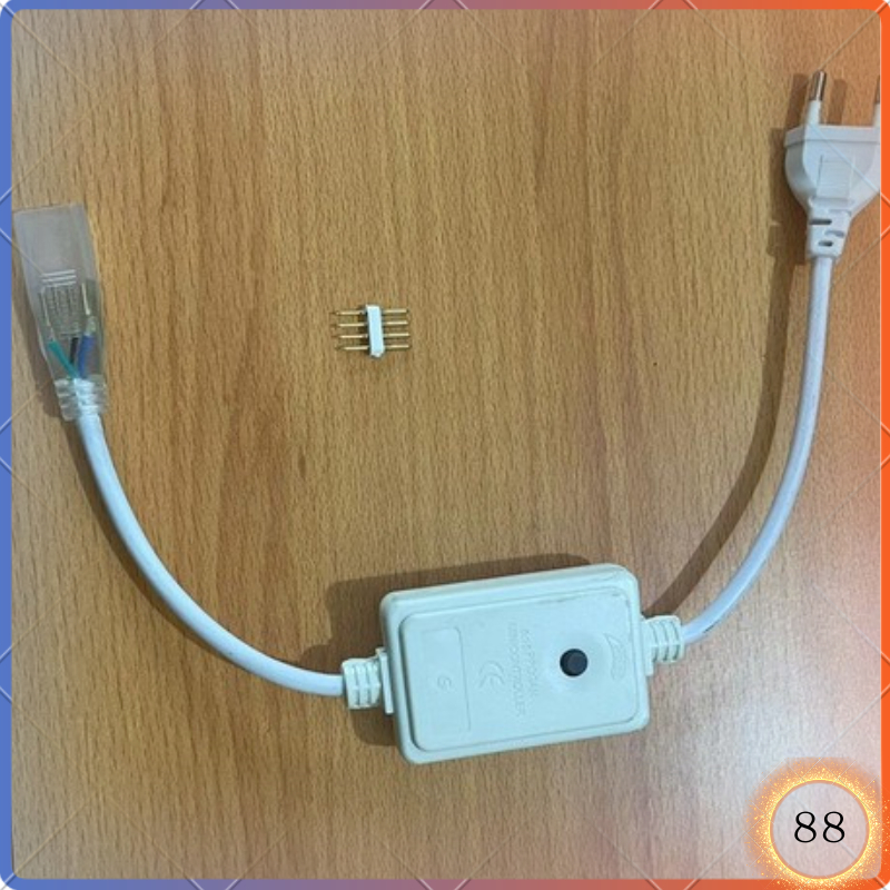 Soket Lampu Selang Rgb Led 5050 X16 Variasi Runing 4pin / 4jalur