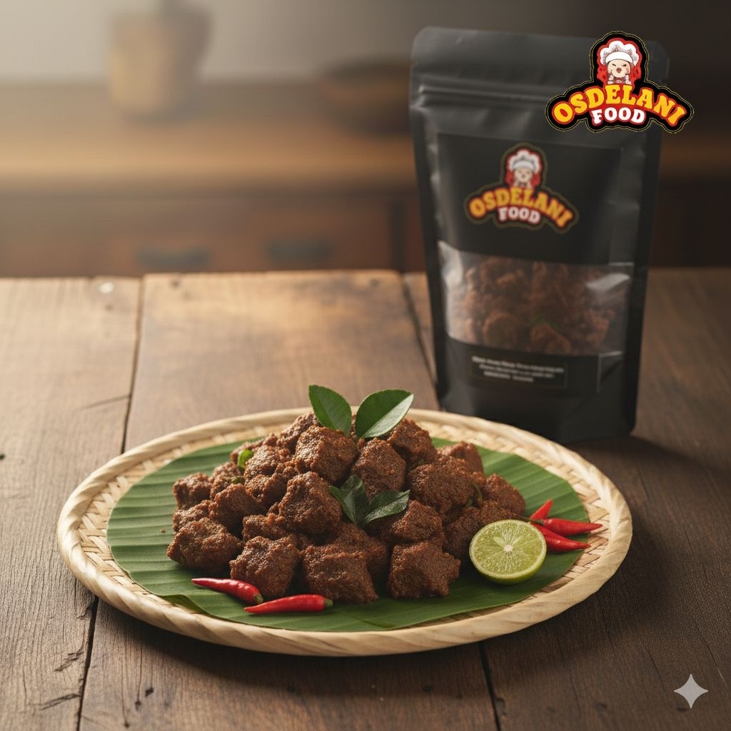RENDANG DAGING SAPI HALAL ASLI PADANG HOMEMADE  250 GR | RENDANG DAGING SAPI KHAS PADANG | RENDANG D