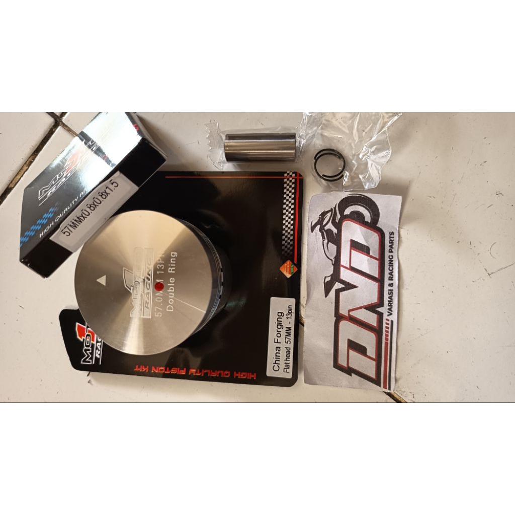 MOTO1 Piston moto1 forged 57mm pin 13/Piston forged 57mm pen 13/Piston forget 57mm pen 13/piston mot
