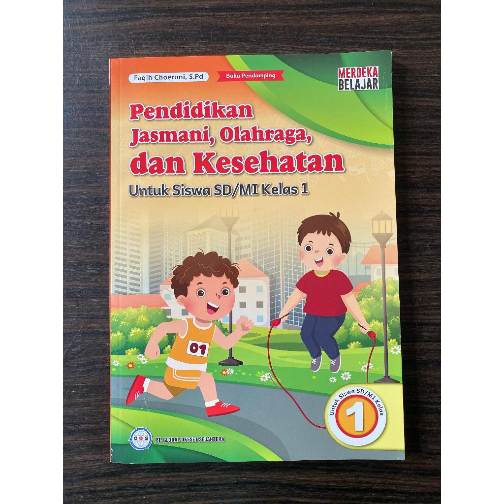 Buku Paket PJOK Kelas 1 SD/MI