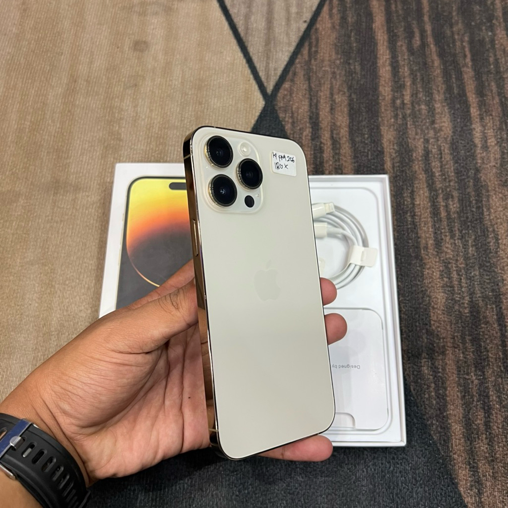 IPHONE 14 PROMAX 256GB SECOND RESMI IBOX